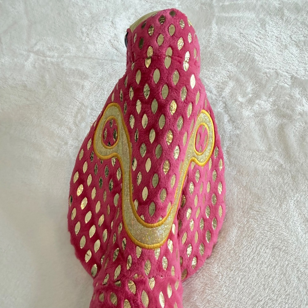 Wild Republic Pink Gold Spotted Snake Plush 48" Stuffed Animal K&M Toy - Picture 5 of 12